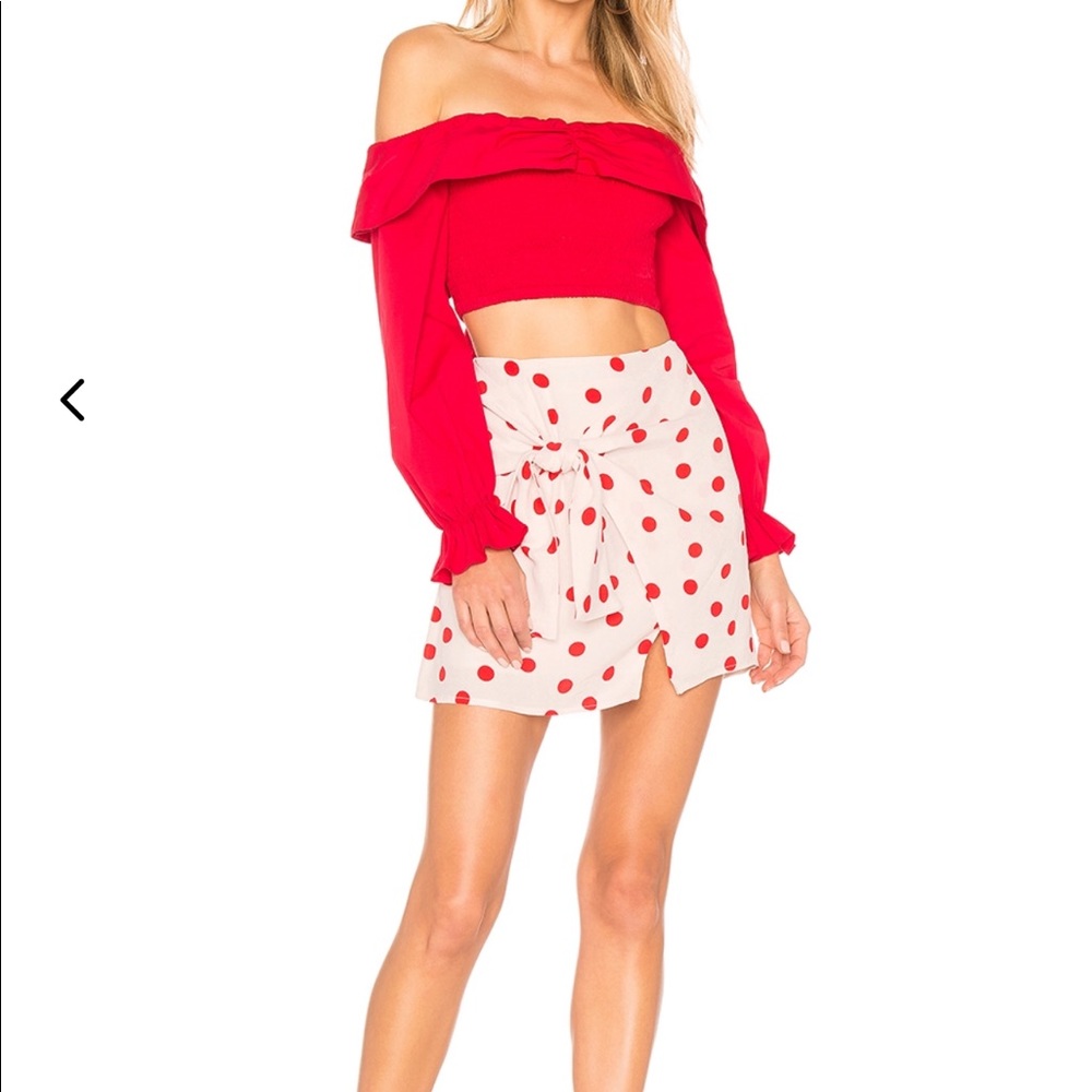 Lovers + Friends skirt in new condition.